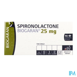 SPIRONOLACTONE 25MG BGR CPR SEC 90