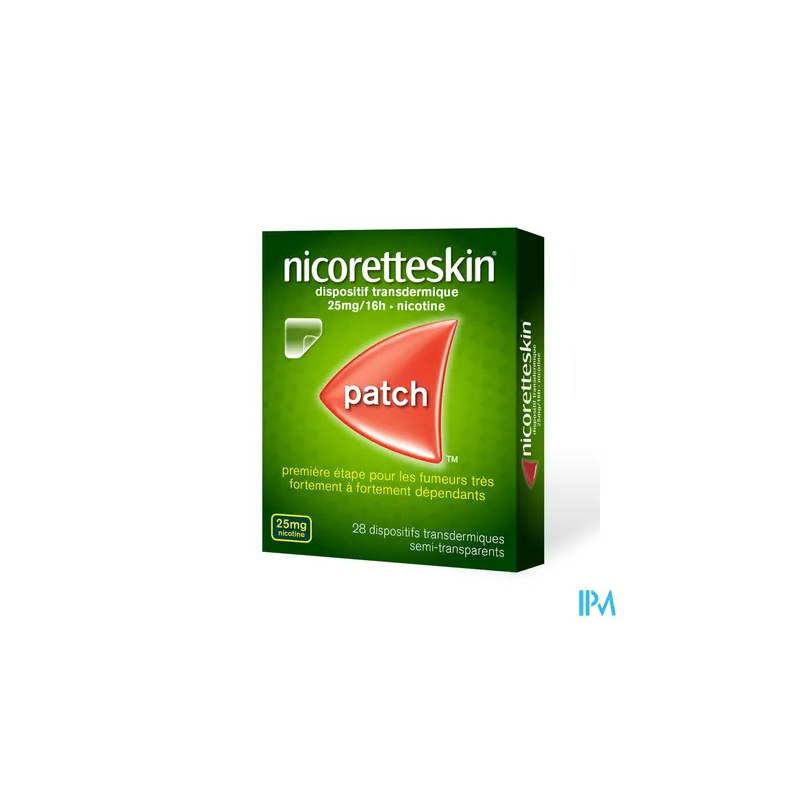 NICORETTESKIN 25MG/16H D/TRANSD 28