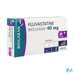 FLUVASTATINE 40MG BGR GELULE 30
