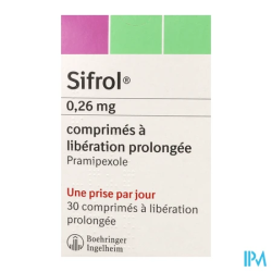 SIFROL LP 0,26MG CPR 30