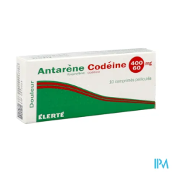 ANTARENE/CODEINE 400MG/60MG CPR 10