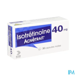 ISOTRETIN ACNETRAIT 40MG CAPS30