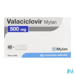 VALACICLOVIR 500MG VIATRIS CPR 42