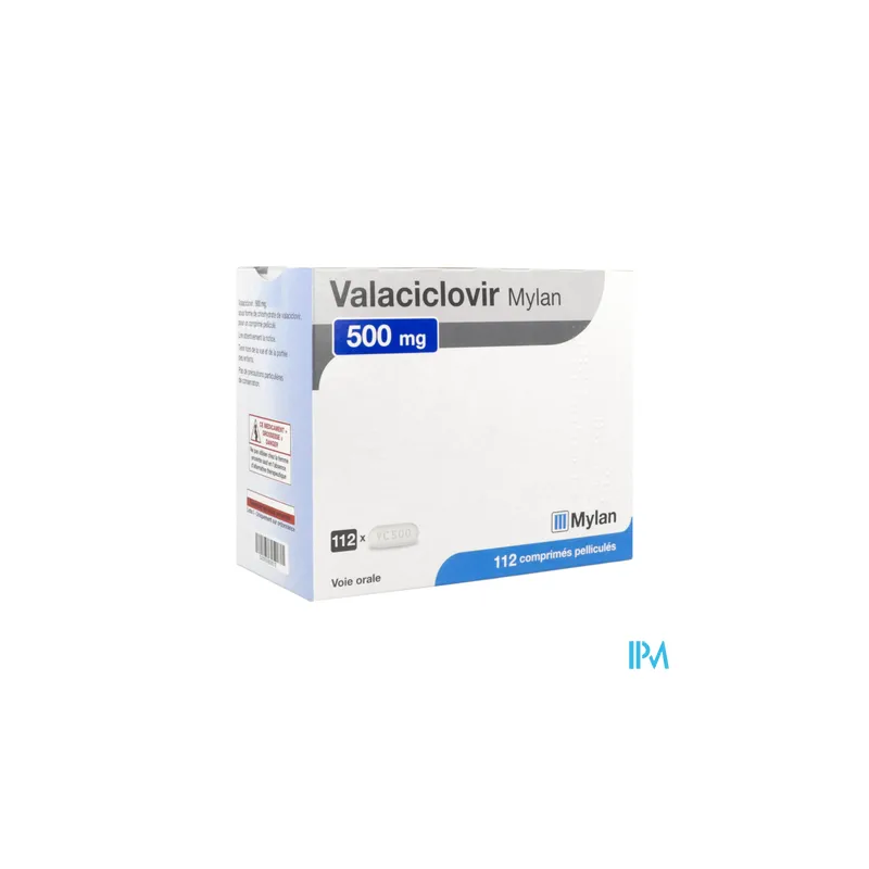 VALACICLOVIR 500MG VIATRIS CPR 112