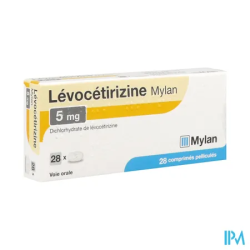 LEVOCETIRIZINE 5MG VIATRIS CPR 28