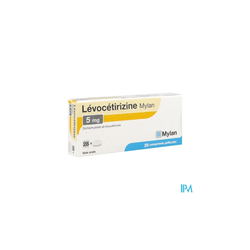 LEVOCETIRIZINE 5MG VIATRIS CPR 28