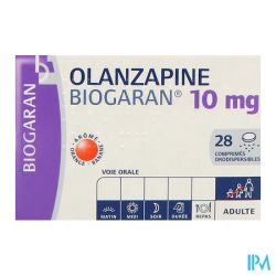 OLANZAPINE 10MG BIOG CPR OROD 28