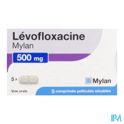LEVOFLOXACINE 500MG VTS CPR SEC5