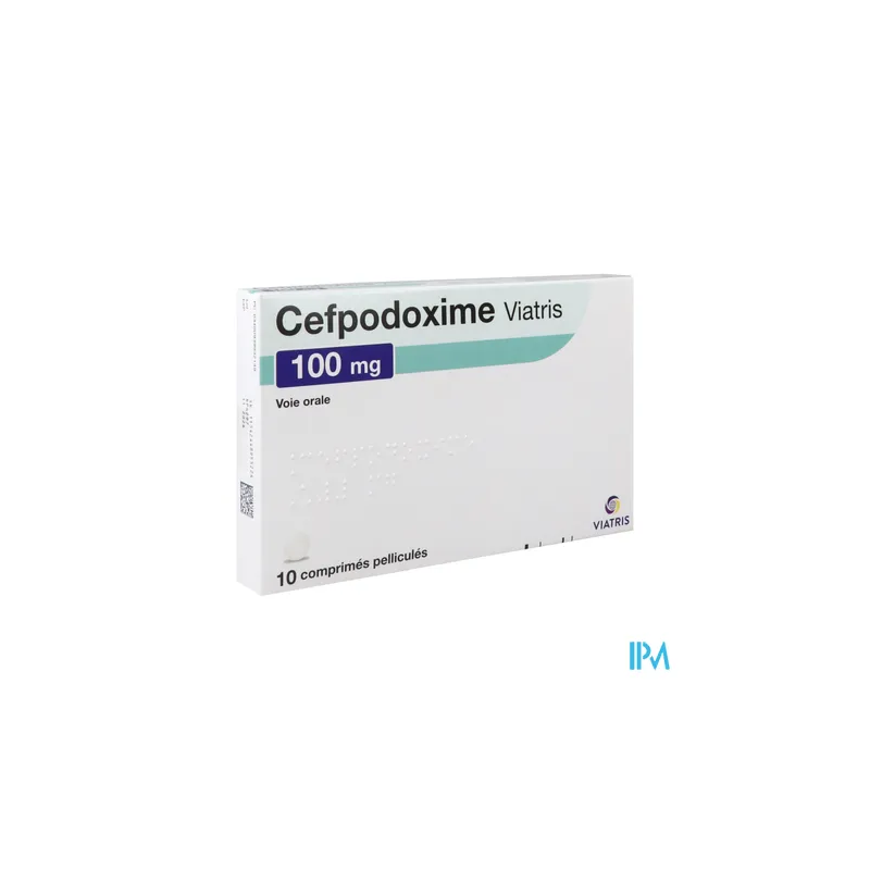CEFPODOXIME 100MG VIATRIS CPR 10