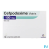 CEFPODOXIME 100MG VIATRIS CPR 10