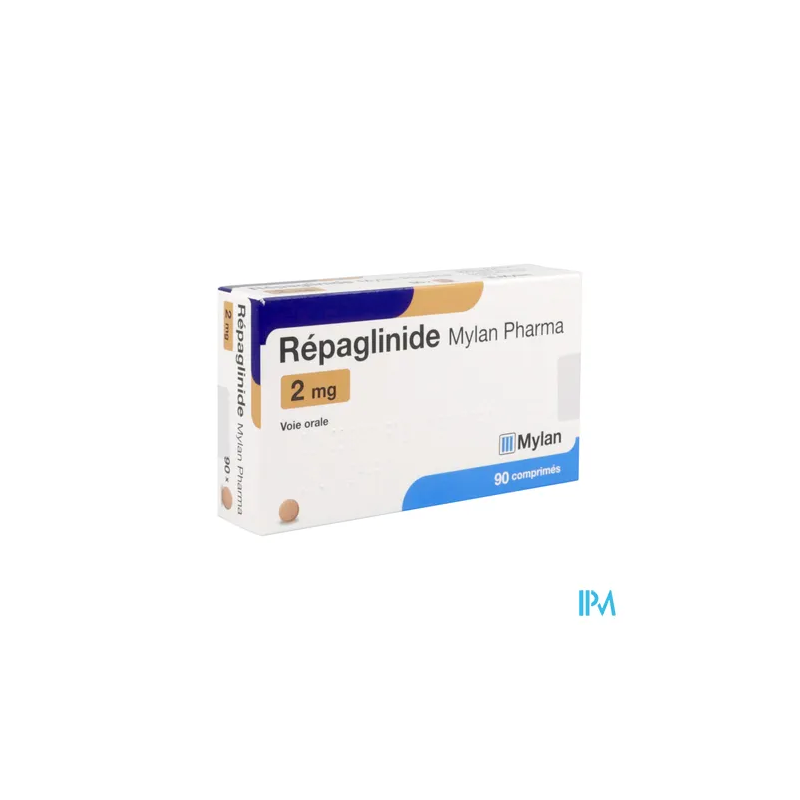 REPAGLINIDE 2MG VIATRIS CPR 90