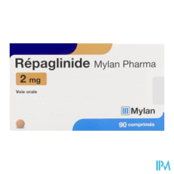 REPAGLINIDE 2MG VIATRIS CPR 90
