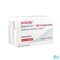 ONBREZ BREEZHALER 150MCG GEL+INH30