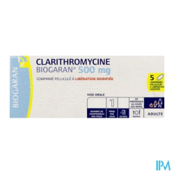 CLARITHROMYCINE 500MG BGR CPR LM5