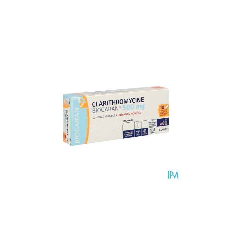 CLARITHROMYCINE 500MG BGR CPR LM10