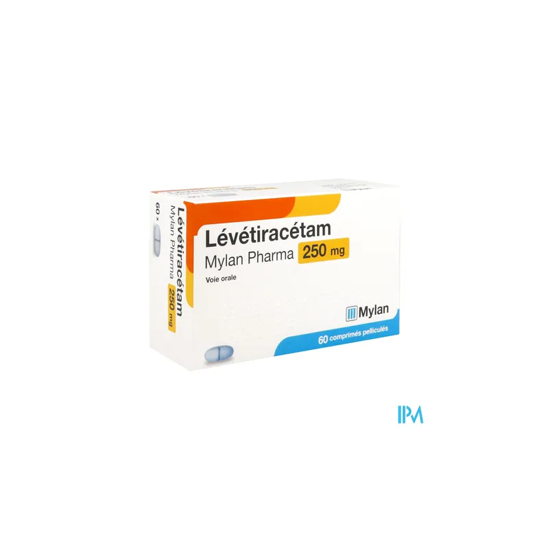 LEVETIRACETAM 250MG VTS CPR 60