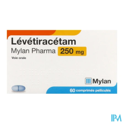LEVETIRACETAM 250MG VTS CPR 60
