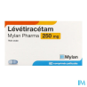 LEVETIRACETAM 250MG VTS CPR 60
