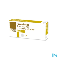 FUROSEMIDE 500MG TEVA CPR SEC 30.
