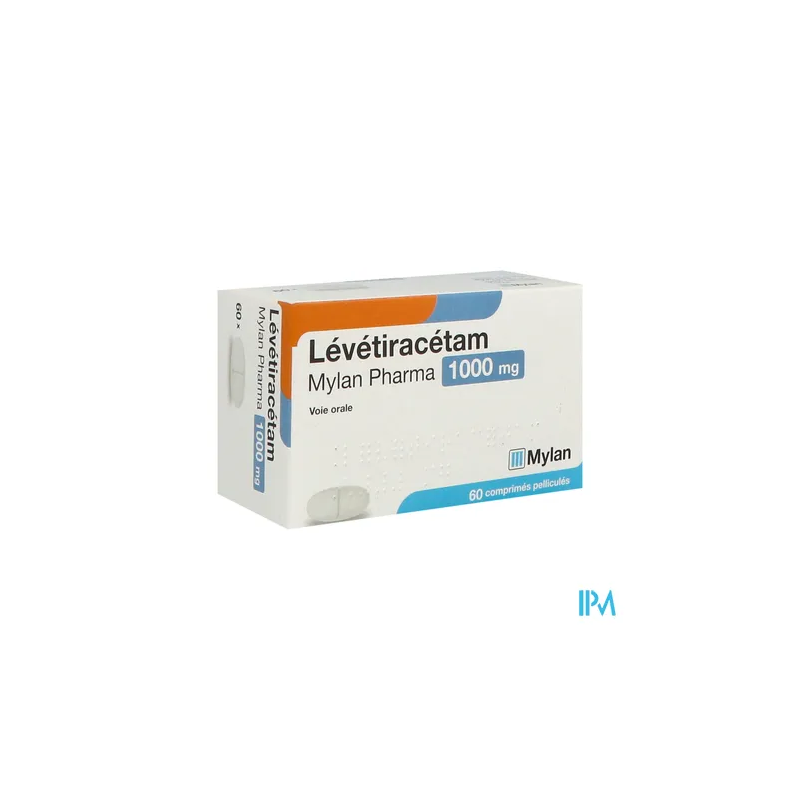 LEVETIRACETAM 1 000MG VTS CPR 60