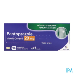 PANTOPRAZOLE 20MG VTS CONS CPR 14