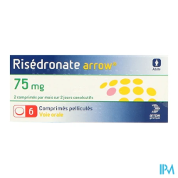 RISEDRONATE 75MG ARROW CPR 6