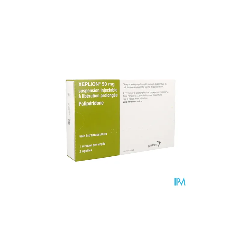 XEPLION LP 50MG SER IM 1
