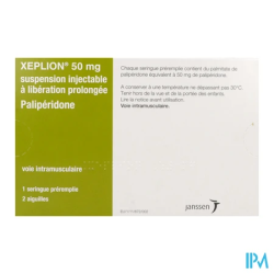 XEPLION LP 50MG SER IM 1