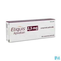 ELIQUIS 2,5MG CPR 60