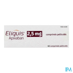ELIQUIS 2,5MG CPR 60