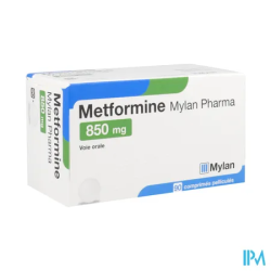 METFORMINE 850MG VTS CPR 90