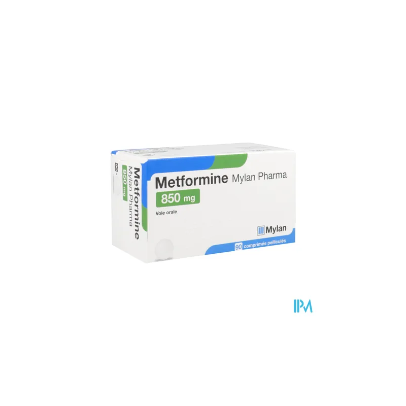 METFORMINE 850MG VTS CPR 90