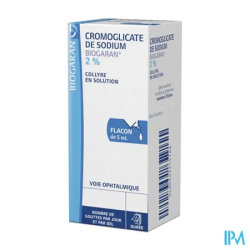 CROMOGLICATE 2% BIOGARAN COL 5ML