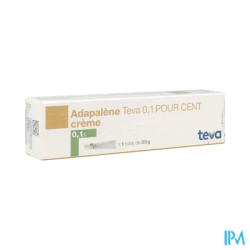 ADAPALENE 0,1% TEVA CREME TUB 30G