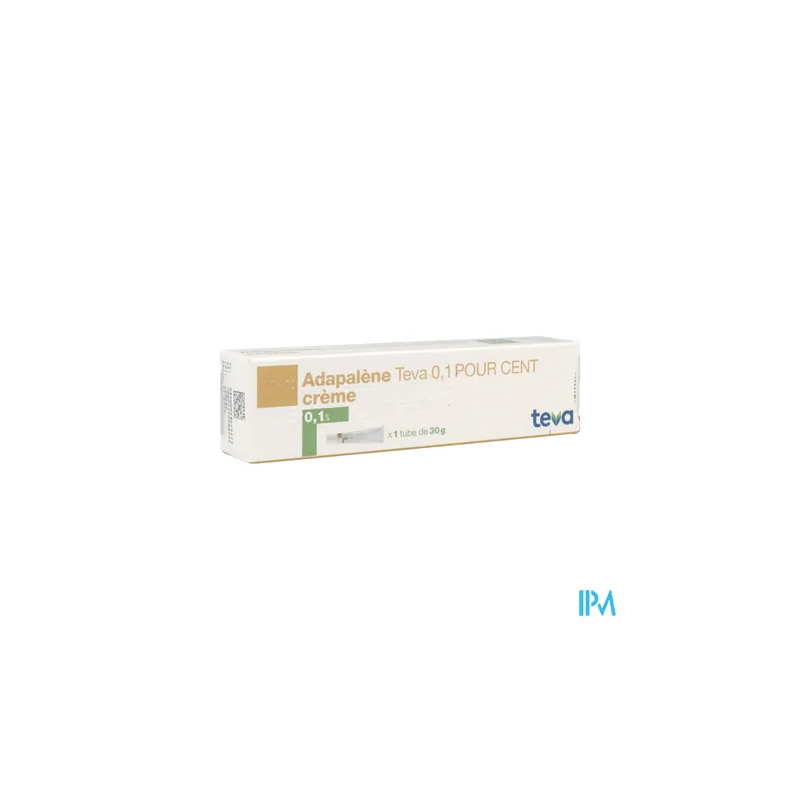 ADAPALENE 0,1% TEVA CREME TUB 30G