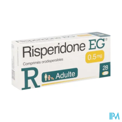 RISPERIDONE 0,5MG EG CPR OROD 28