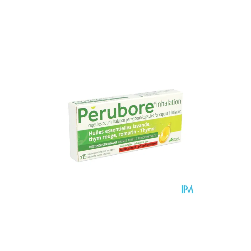 PERUBORE INHALATION CAPS 15
