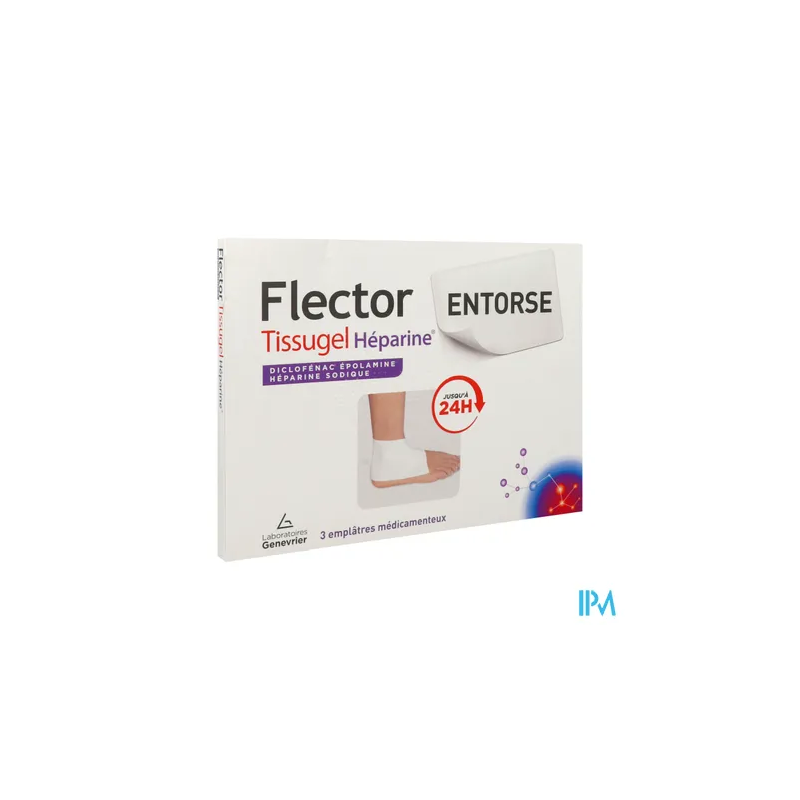 FLECTOR TISSUGEL HEPARINE EMPL 3