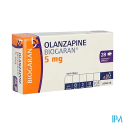 OLANZAPINE 5MG BIOG CPR 28