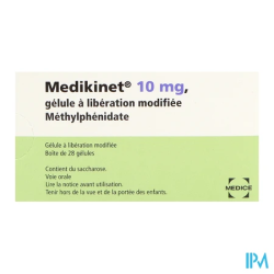 MEDIKINET LM 10MG GELULE 28