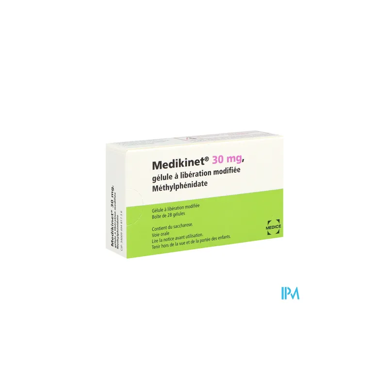 MEDIKINET LM 30MG GELULE 28