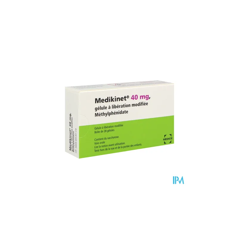 MEDIKINET LM 40MG GELULE 28