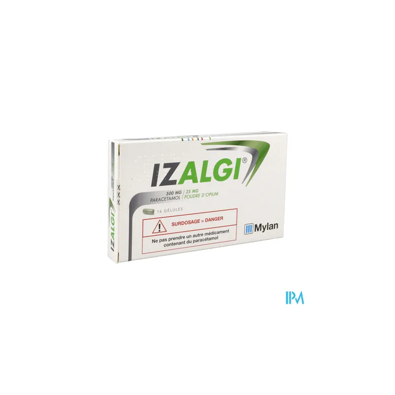 IZALGI 500MG/25MG GELULE 16