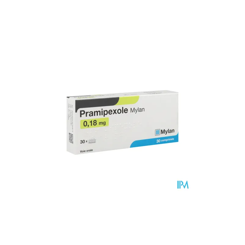 PRAMIPEXOLE 0,18MG VTS CPR S 30