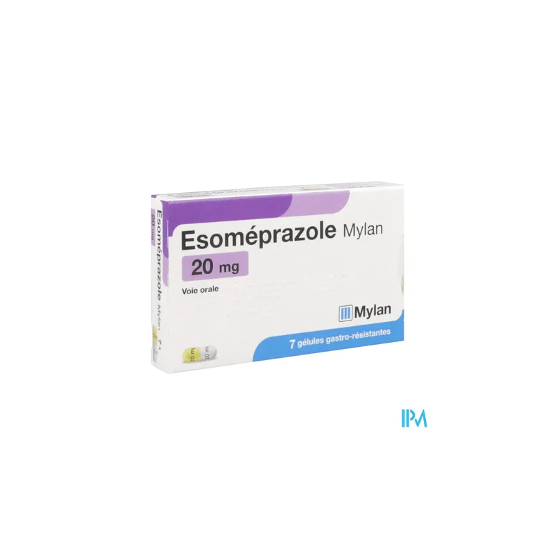 ESOMEPRAZOLE 20MG VIATRIS GEL 7