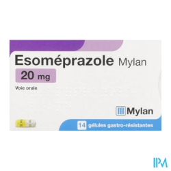 ESOMEPRAZOLE 20MG VIATRIS GEL 14