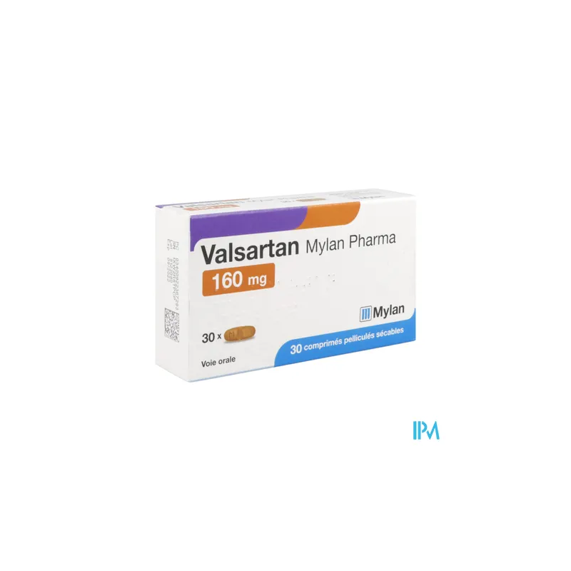 Valsartan 160mg viatris cpr sec 30 - La Grande Pharmacie