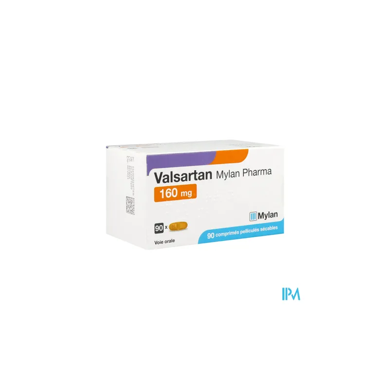 Valsartan 160mg viatris cpr sec 90 - La Grande Pharmacie