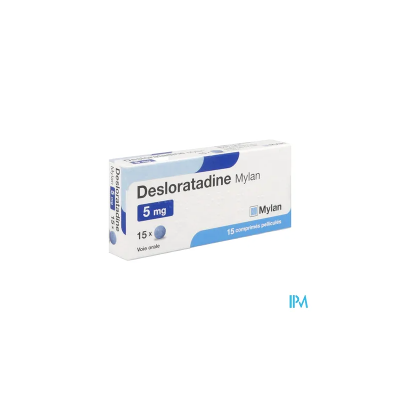 DESLORATADINE 5MG VIATRIS CPR 15