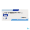 DESLORATADINE 5MG VIATRIS CPR 15